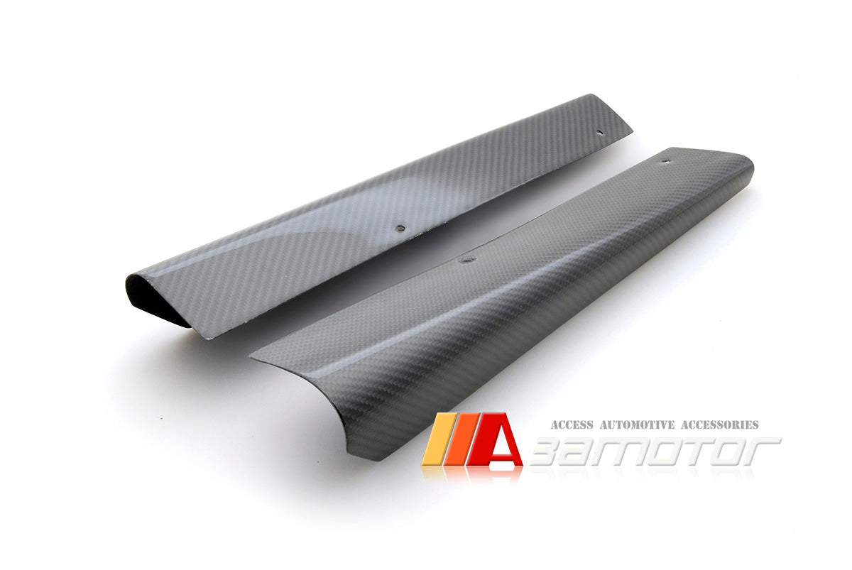 Carbon Fiber Rear Bumper Extension Spats fit for 2015-2021 Subaru Impreza WRX