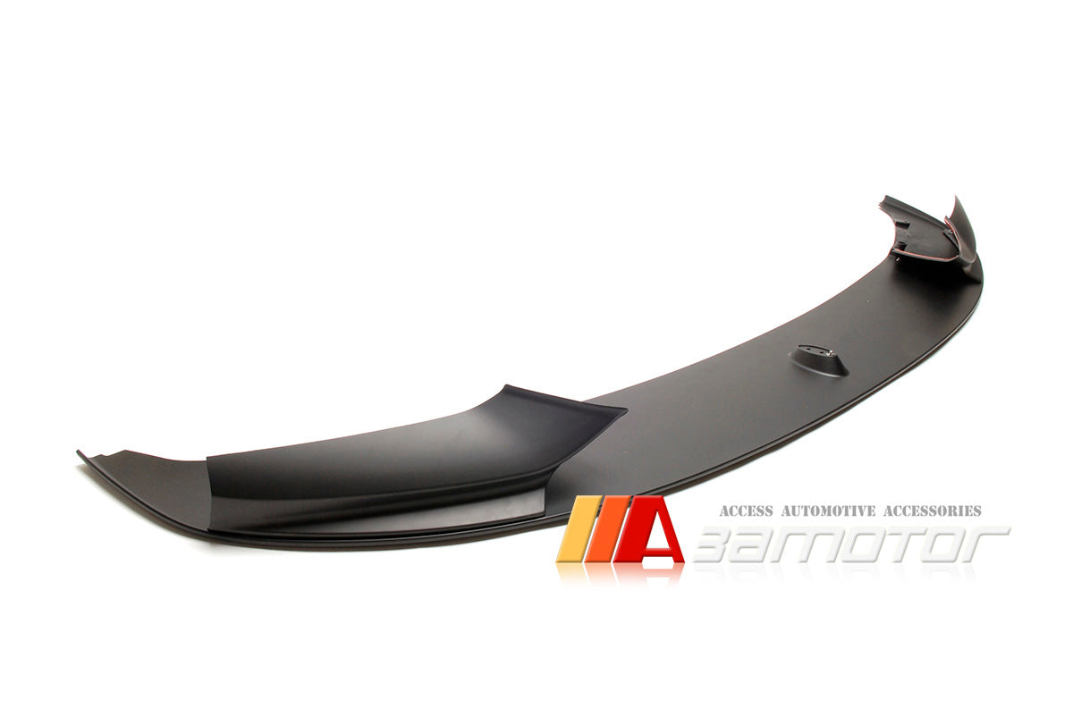 Matte Black Front Bumper MP Lip Spoiler fit for 2011-2016 BMW F10 / F11 5-Series M Sport Package