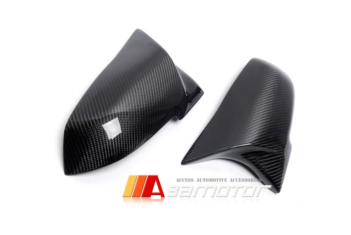 Replacement Carbon Fiber Side Mirrors Set fit for BMW F30 / F31 / F20 / F21 / F33 / F36 / F32