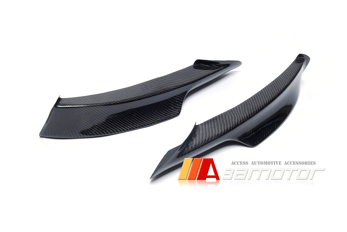 Carbon Fiber Front Bumper Splitter fit for 2009-2011 BMW E90 / E91 3-Series LCI M Sport