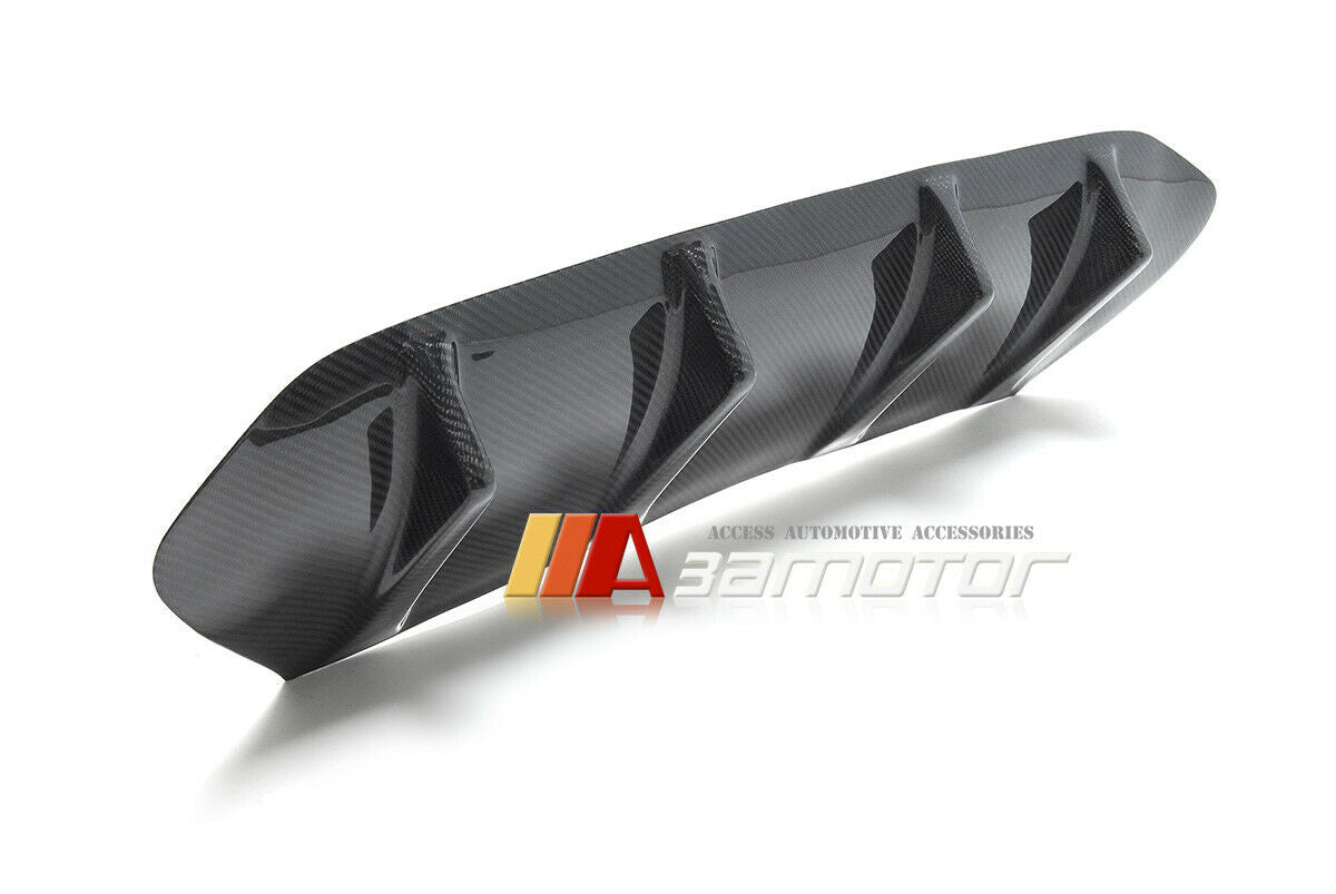 Carbon Fiber Bumper Diffuser Cover fit for 2022-2024 Mercedes W206 C-Class Sedan AMG