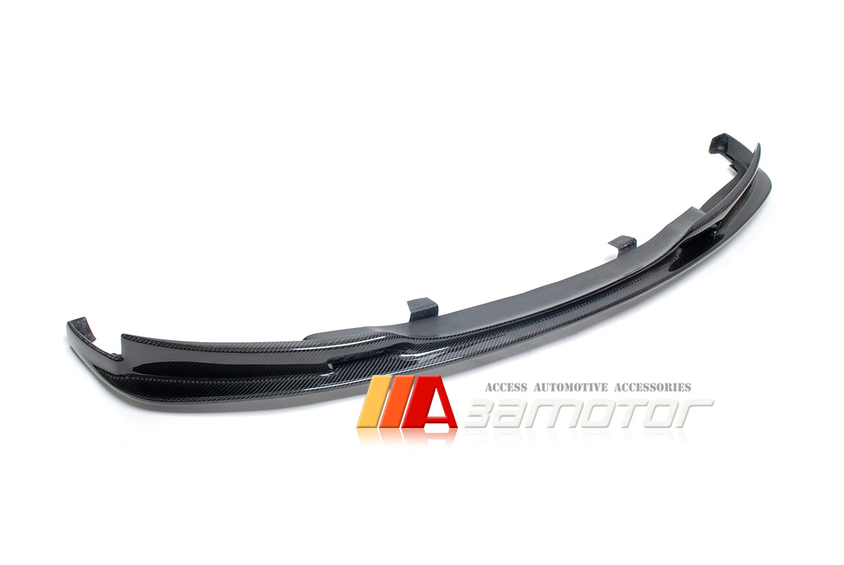 Carbon Fiber 3D Front Bumper Lip Spoiler fit for 2012-2018 BMW F30 / F31 3-Series M Sport Package