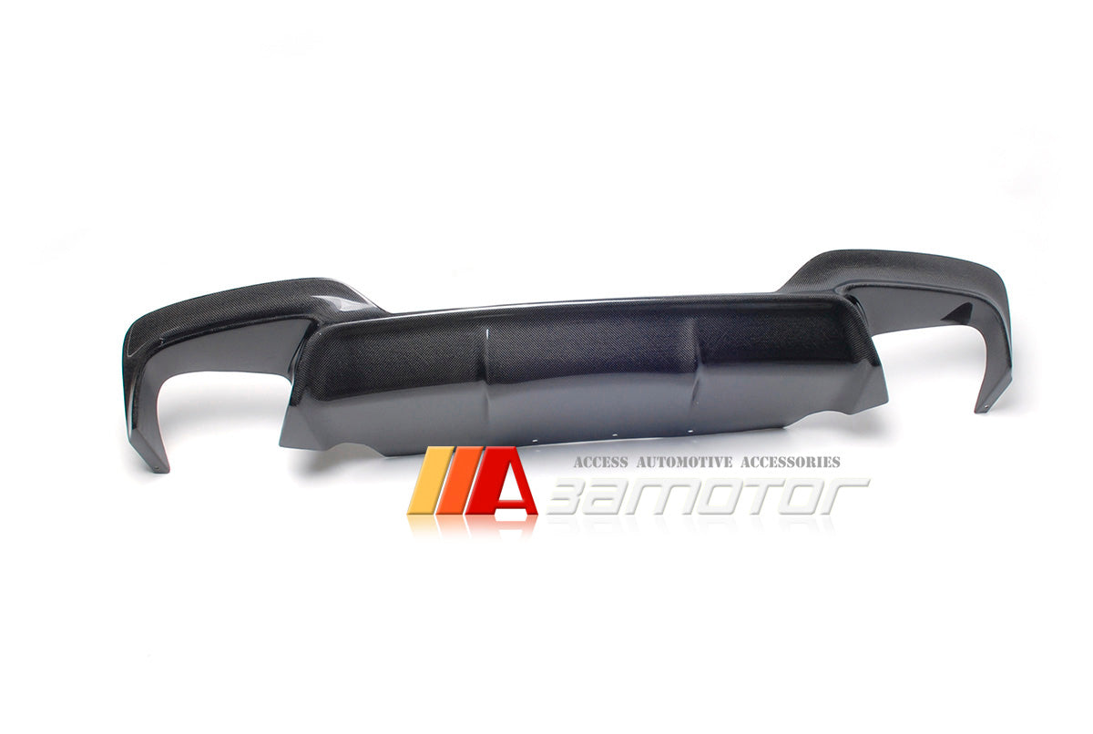 Carbon Fiber 3D Rear Bumper Diffuser fit for 2012-2017 BMW F12 M6 / F13 M6 / F06 M6 Grand Coupe