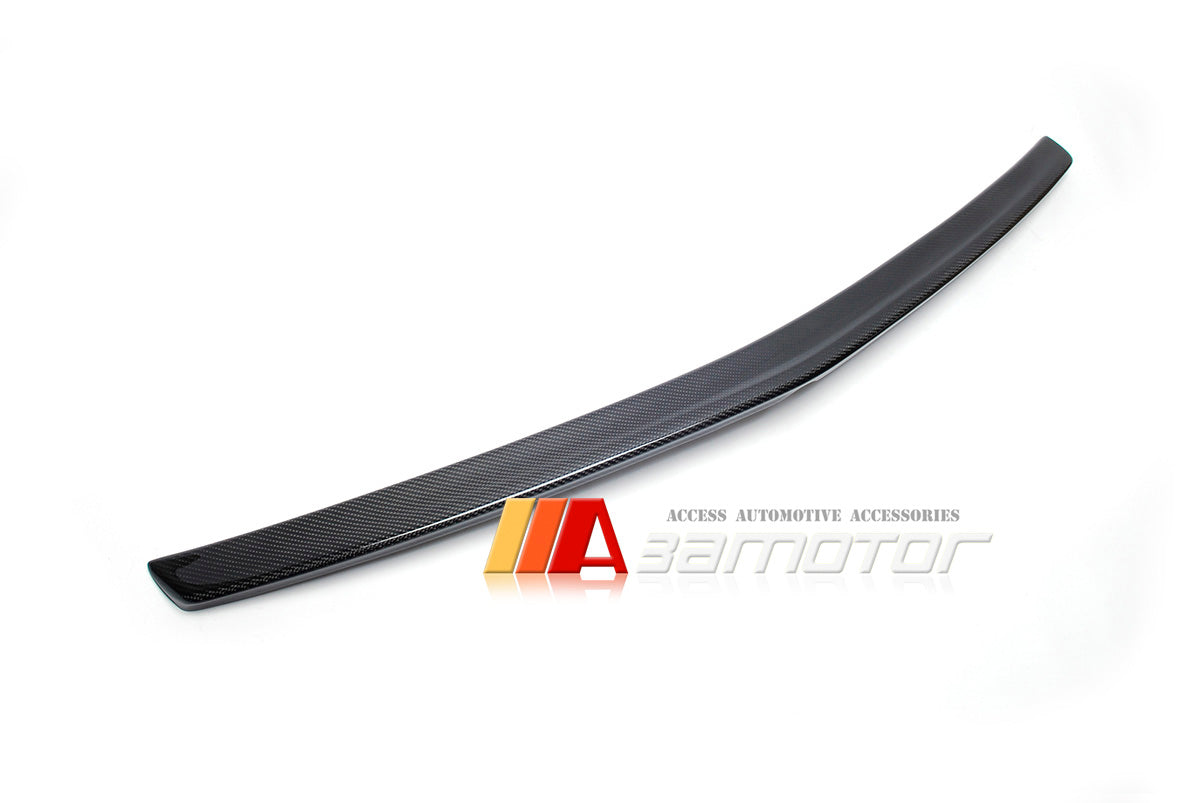 Carbon Fiber Rear Trunk Spoiler Wing fits 2010-2016 Mercedes W212 E-Class Sedan