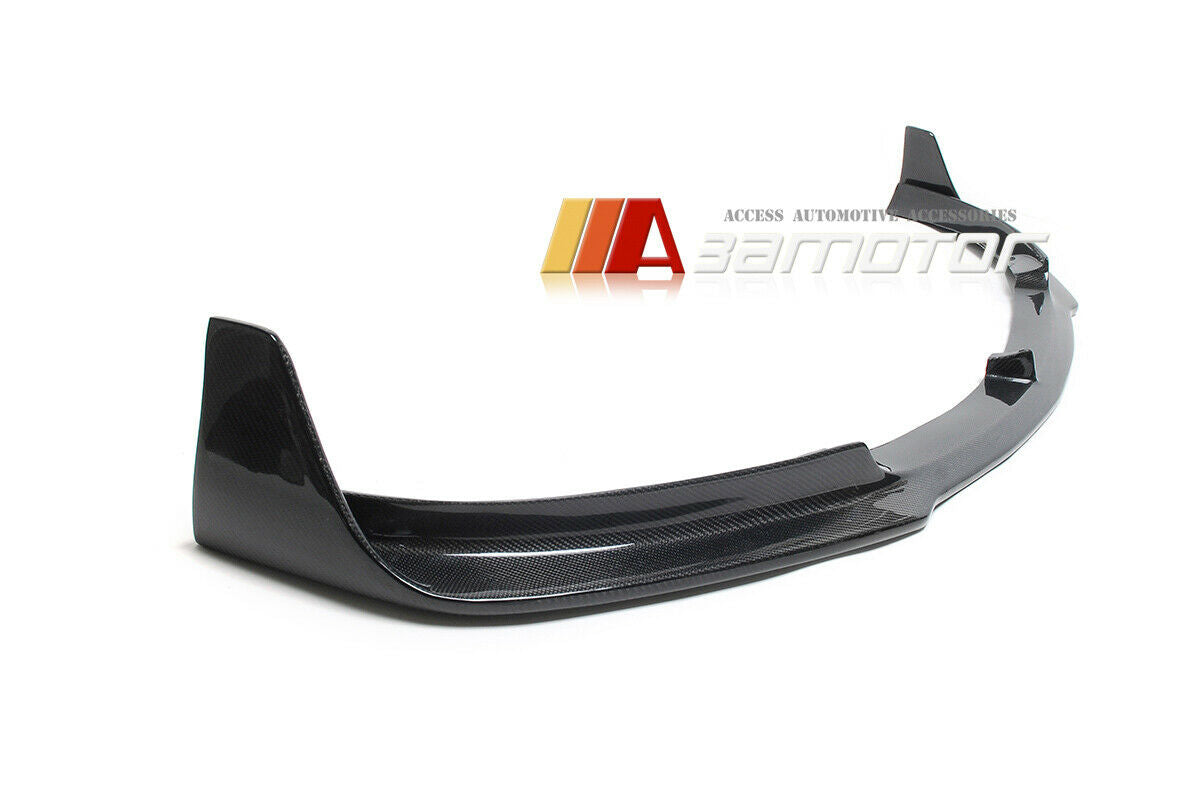 Carbon Fiber Front Bumper Lip Spoiler fit for 2017-2023 Tesla Model 3 Sedan