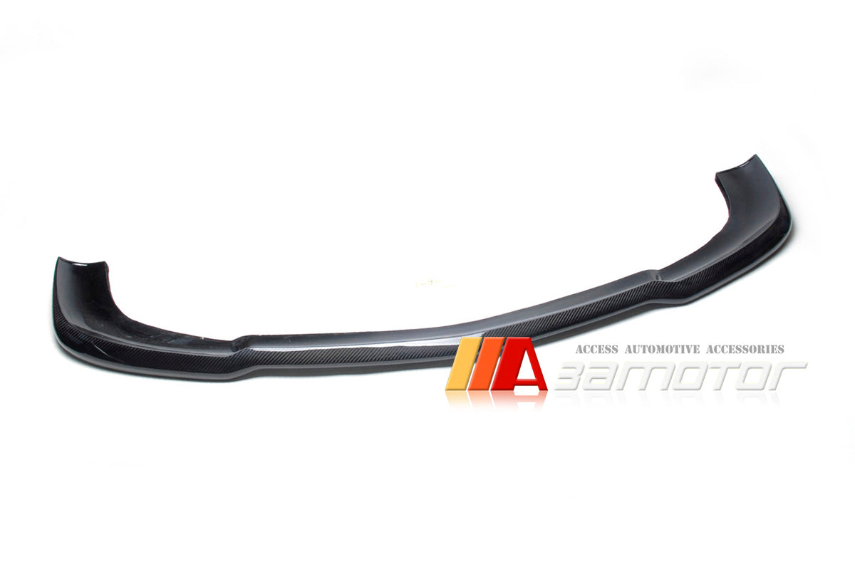 Carbon Fiber Front Bumper Lip Spoiler fit for 2010-2012 Mercedes W212 E-Class Pre-Facelift AMG