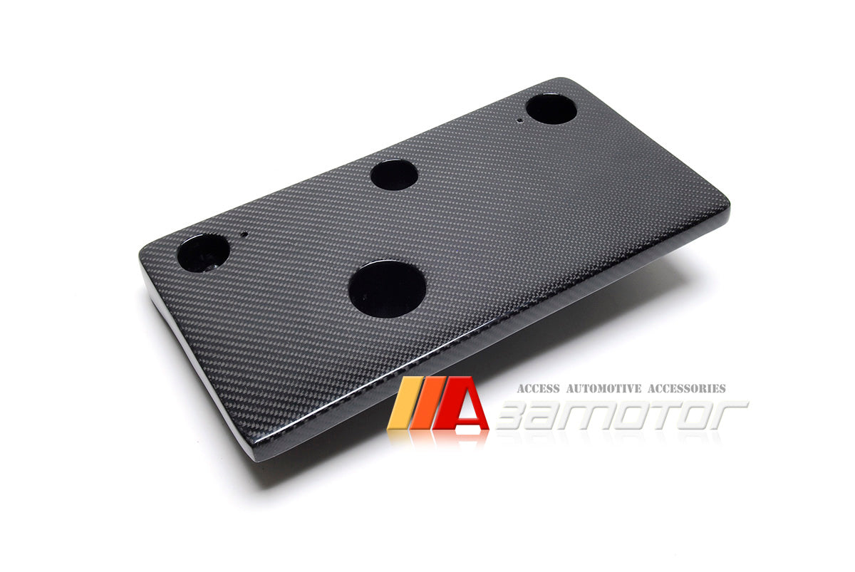 Carbon Fiber Front Number License Plate Bracket fit for Mitsubishi Lancer Evolution IX EVO 9