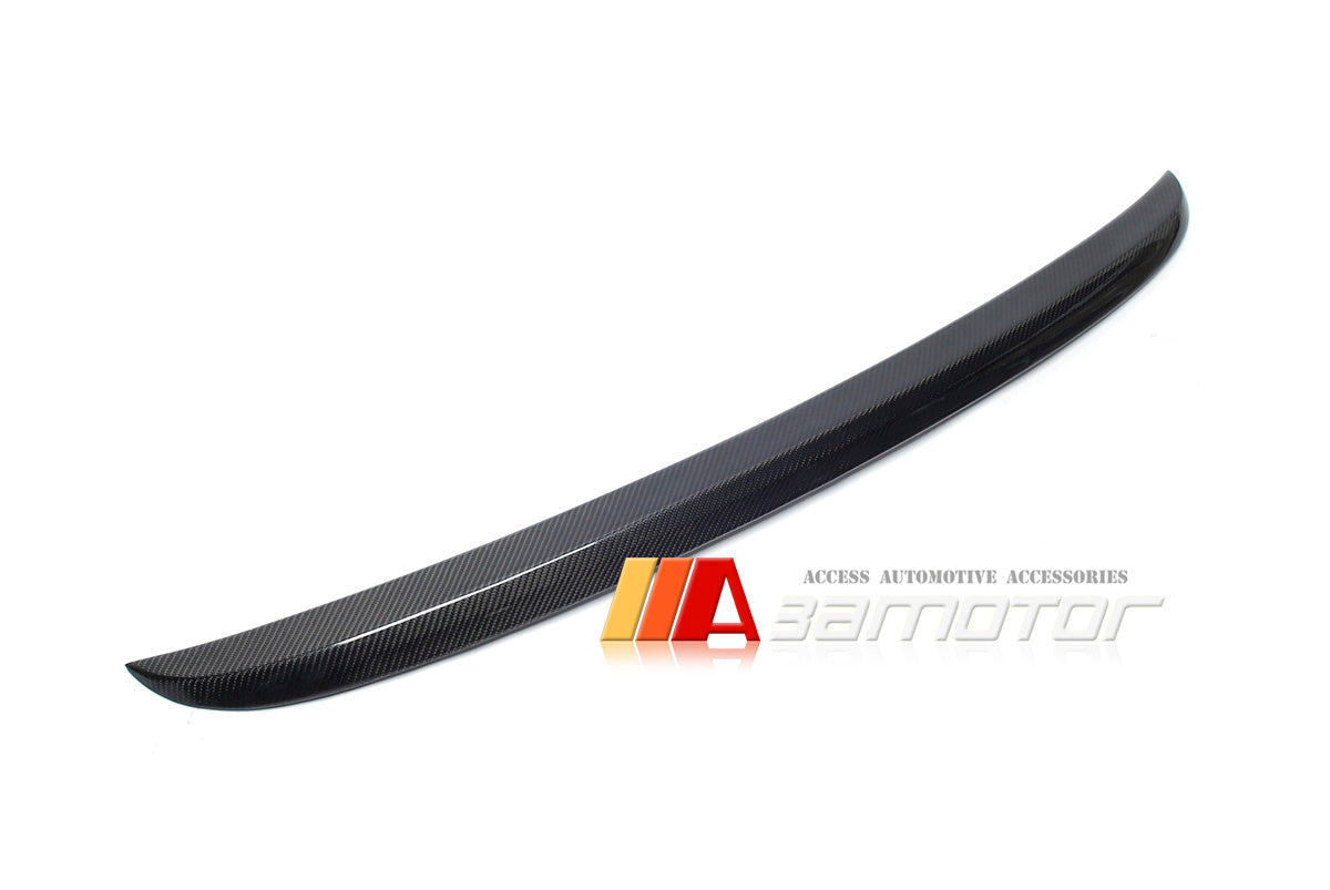 Carbon Fiber Rear Trunk Spoiler Wing fits 2004-2010 BMW E60 5-Series Sedan and M5