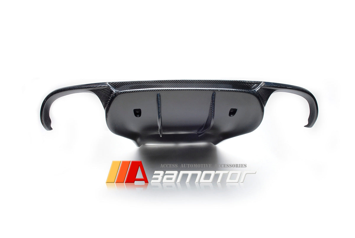 Carbon Fiber Rear Bumper Diffuser fit for 2013-2015 911 Series Porsche Carrera 991