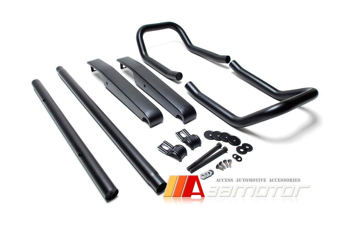 Front Bumper Matte Black BullBar Stainless fit for 2013-2018 Mercedes W463 G-Class G63 G65 AMG