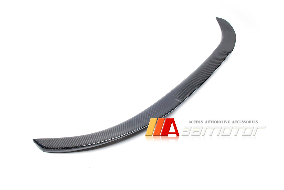 Carbon Fiber V Rear Trunk Spoiler Wing fit for 2012-2019 BMW F30 3-Series Sedan & F80 M3