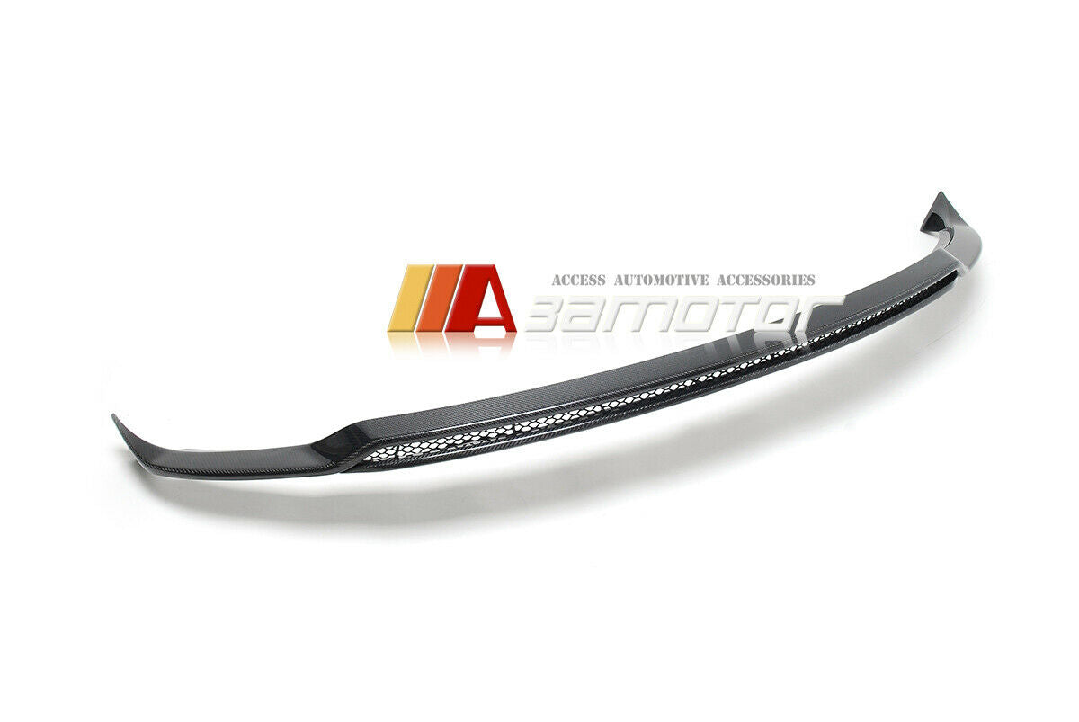 Carbon Fiber Front Bumper Lip Spoiler fit for 2017-2023 Tesla Model 3 Sedan