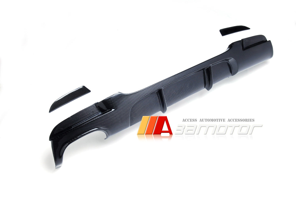 Carbon Fiber M-Tech Diffuser Single fit for 2005-2008 BMW E90 Pre-LCI 3-Series Sedan M Sport