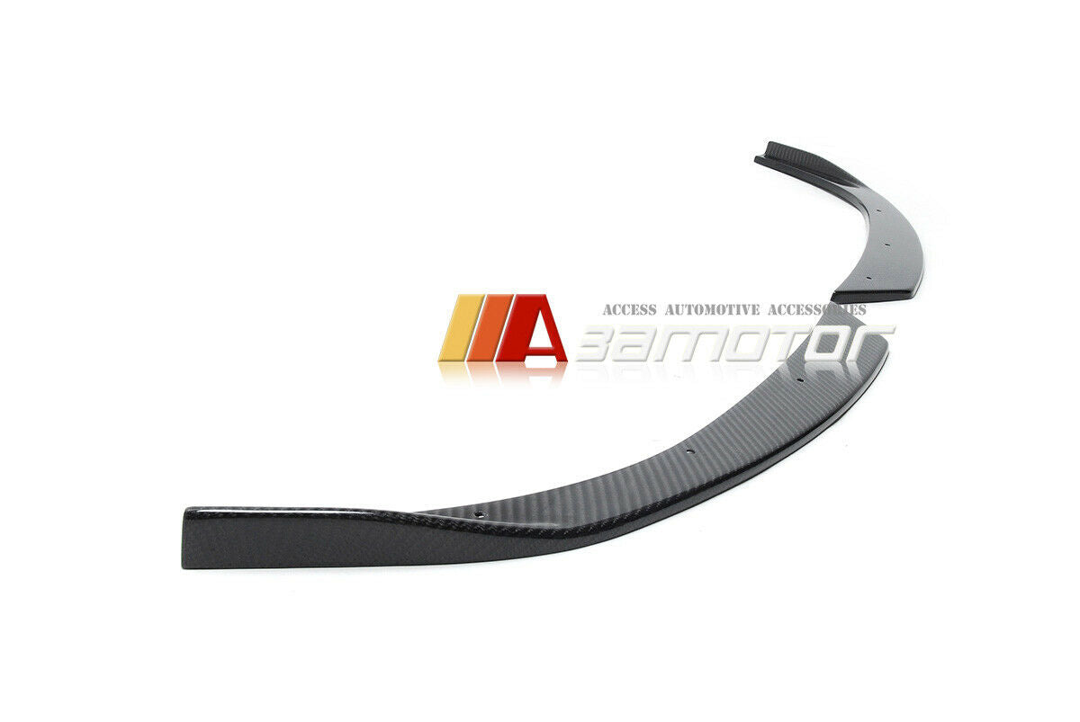 Carbon Fiber Front Lip Under Splitters Set fit for 2021-2023 BMW G22 / G23 4-Series M Sport