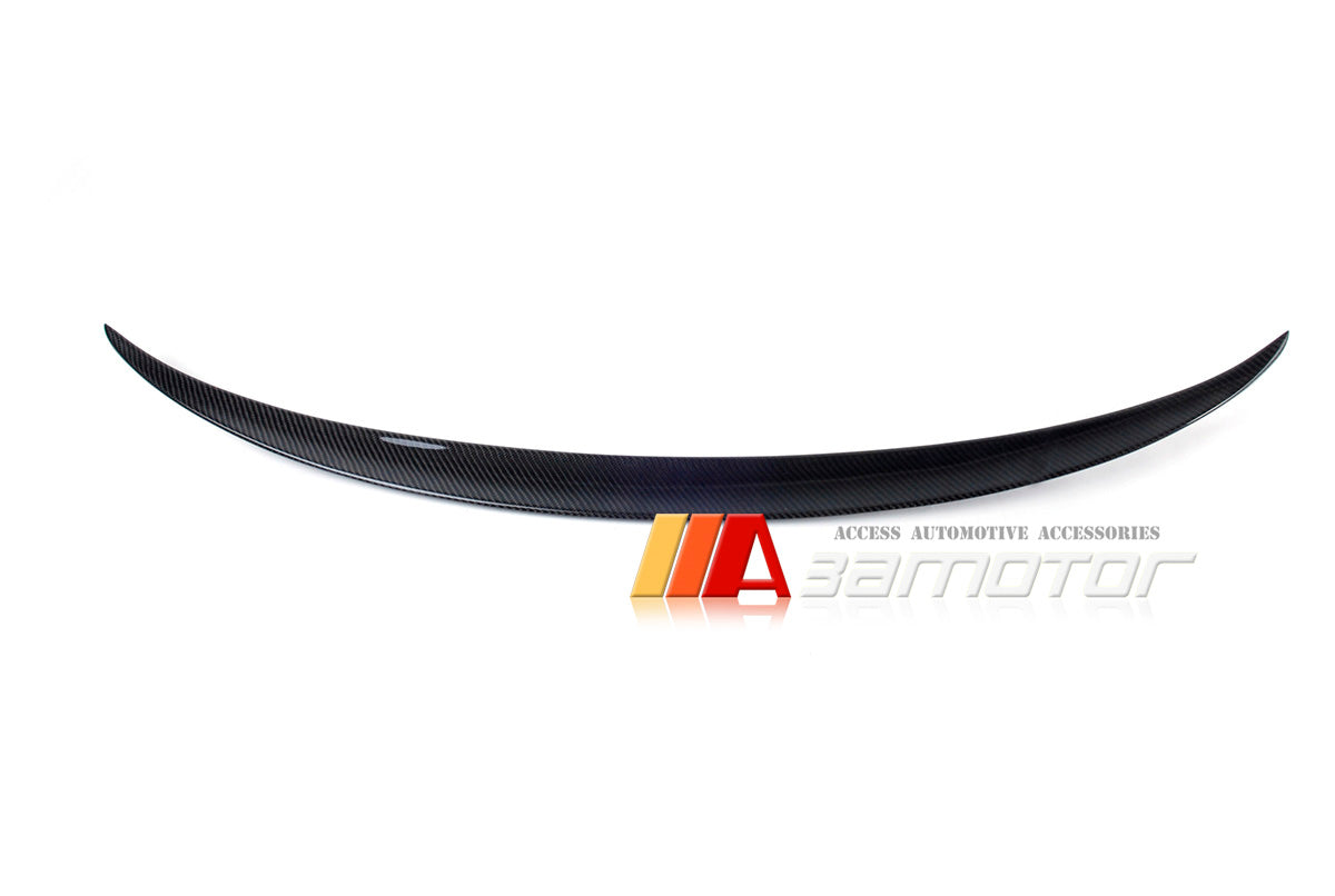 Carbon Fiber P Rear Trunk Spoiler Wing fit for 2012-2016 BMW F10 5-Series Sedan & M5