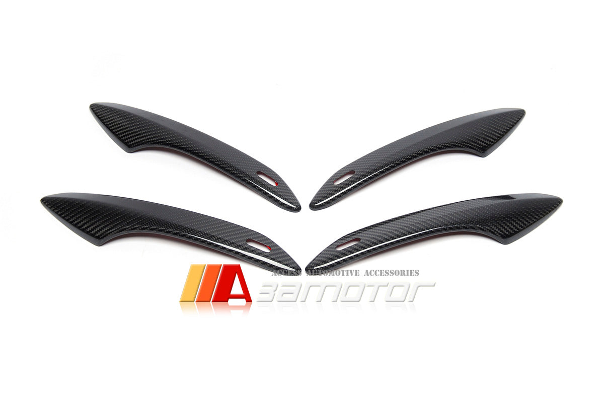 Carbon Fiber Door Handle Bar Trim Covers Set fit for 2015-2016 LEXUS NX200t NX 300H