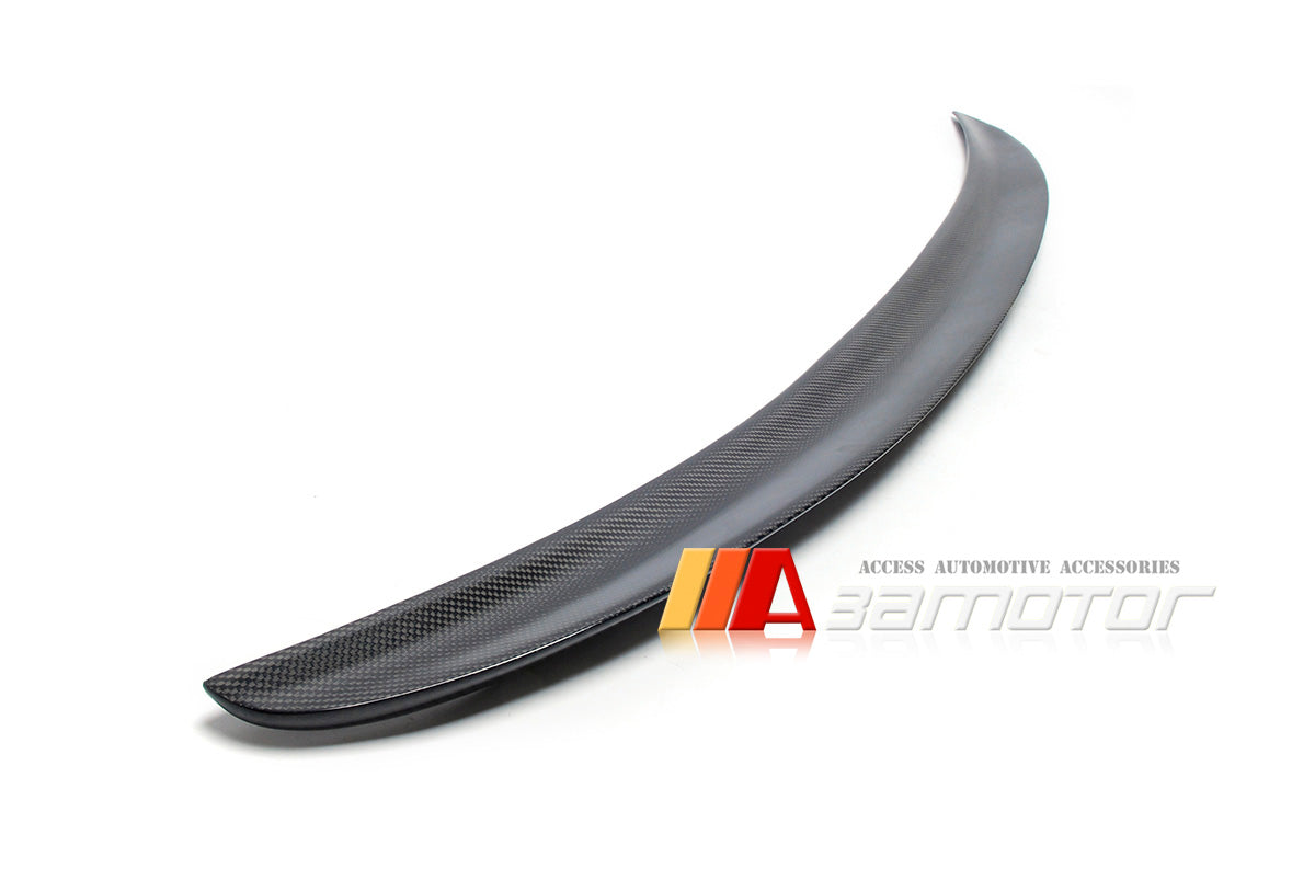 Carbon Fiber Rear Trunk Spoiler Wing fit for 2017-2023 BMW G30 5-Series Sedan / F90 M5