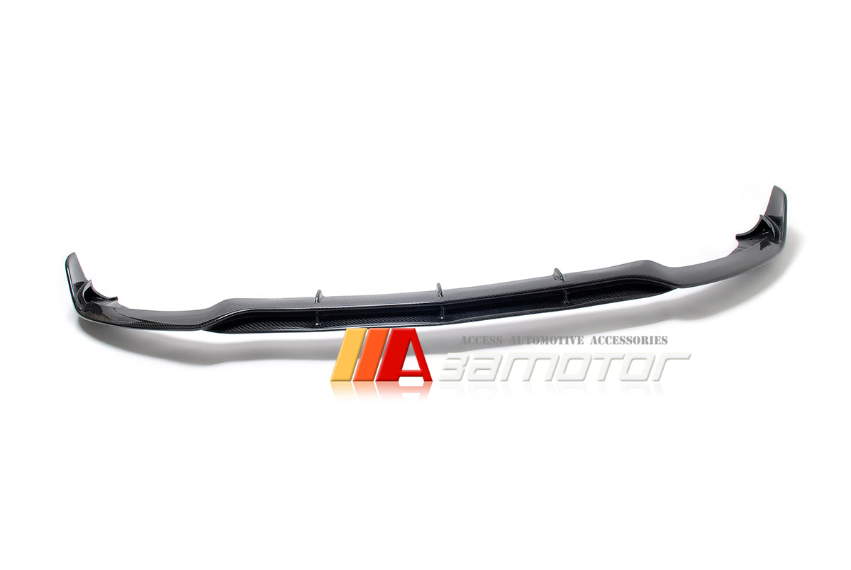 Carbon Fiber Front Bumper Lip Spoiler fit for 2015-2021 Mercedes W205 C63 C63s Sedan AMG