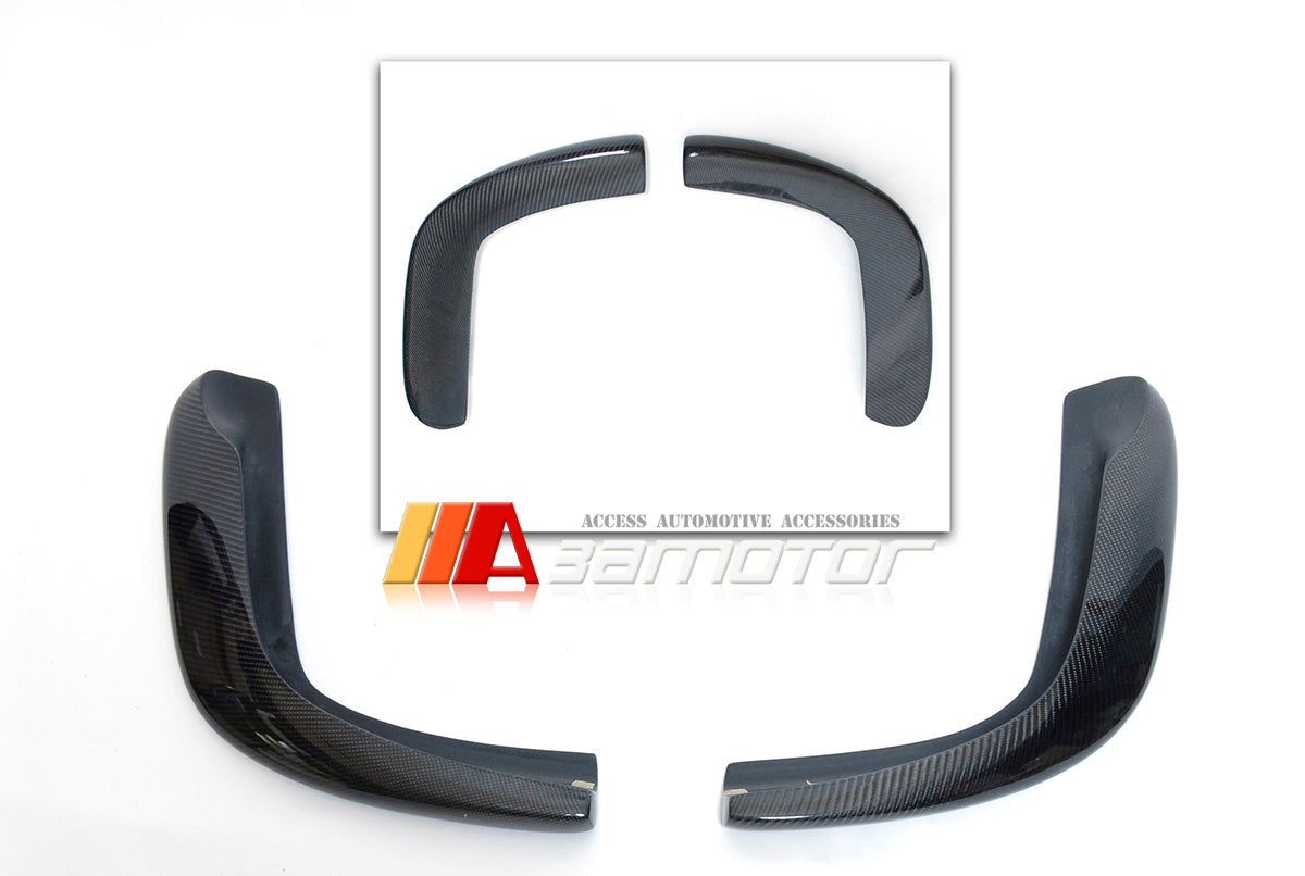 Carbon Fiber Front Bumper Splitters Set fit for 1997-2003 BMW E39 M5