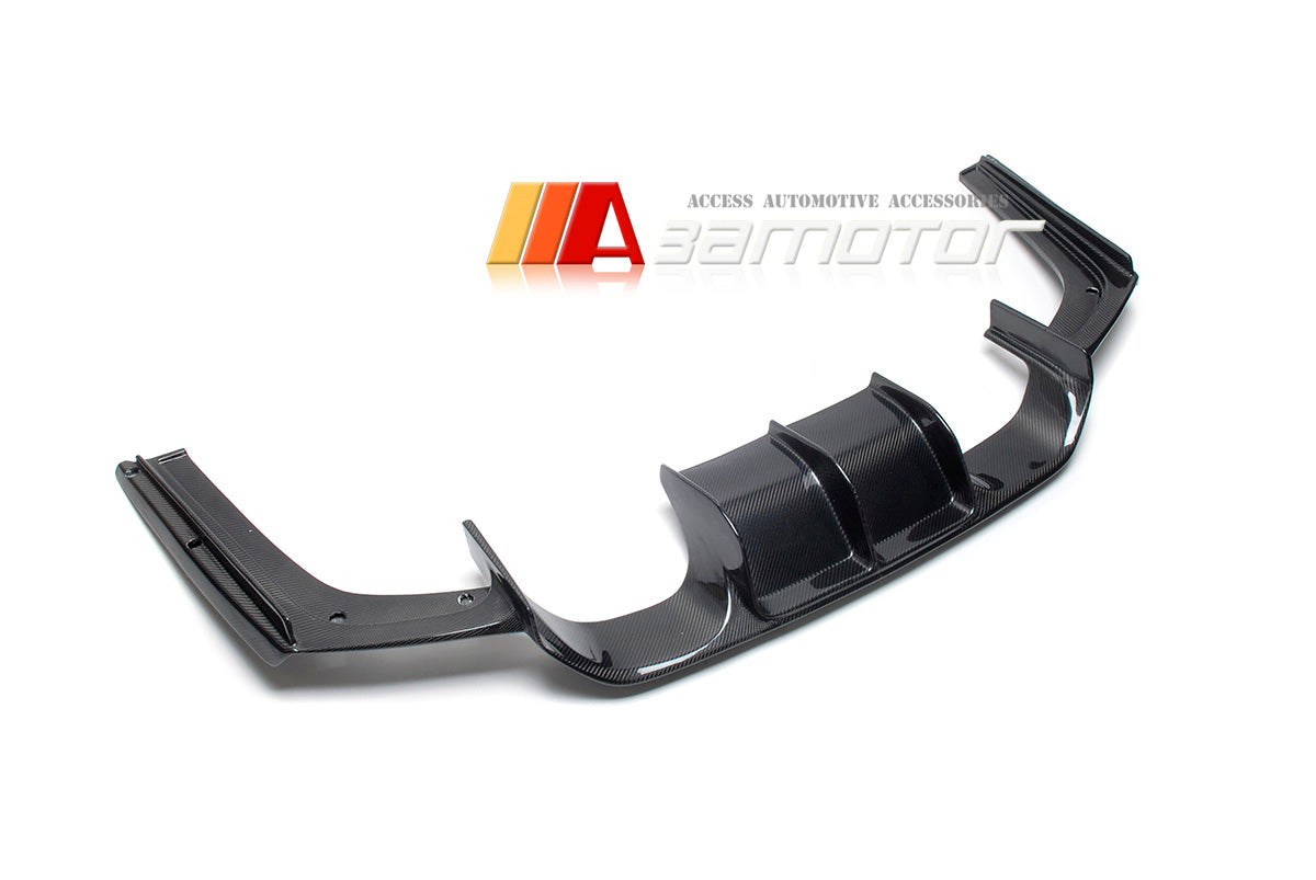 Carbon Fiber V Rear Bumper Diffuser fit for BMW F80 M3 / F82 F83 M4