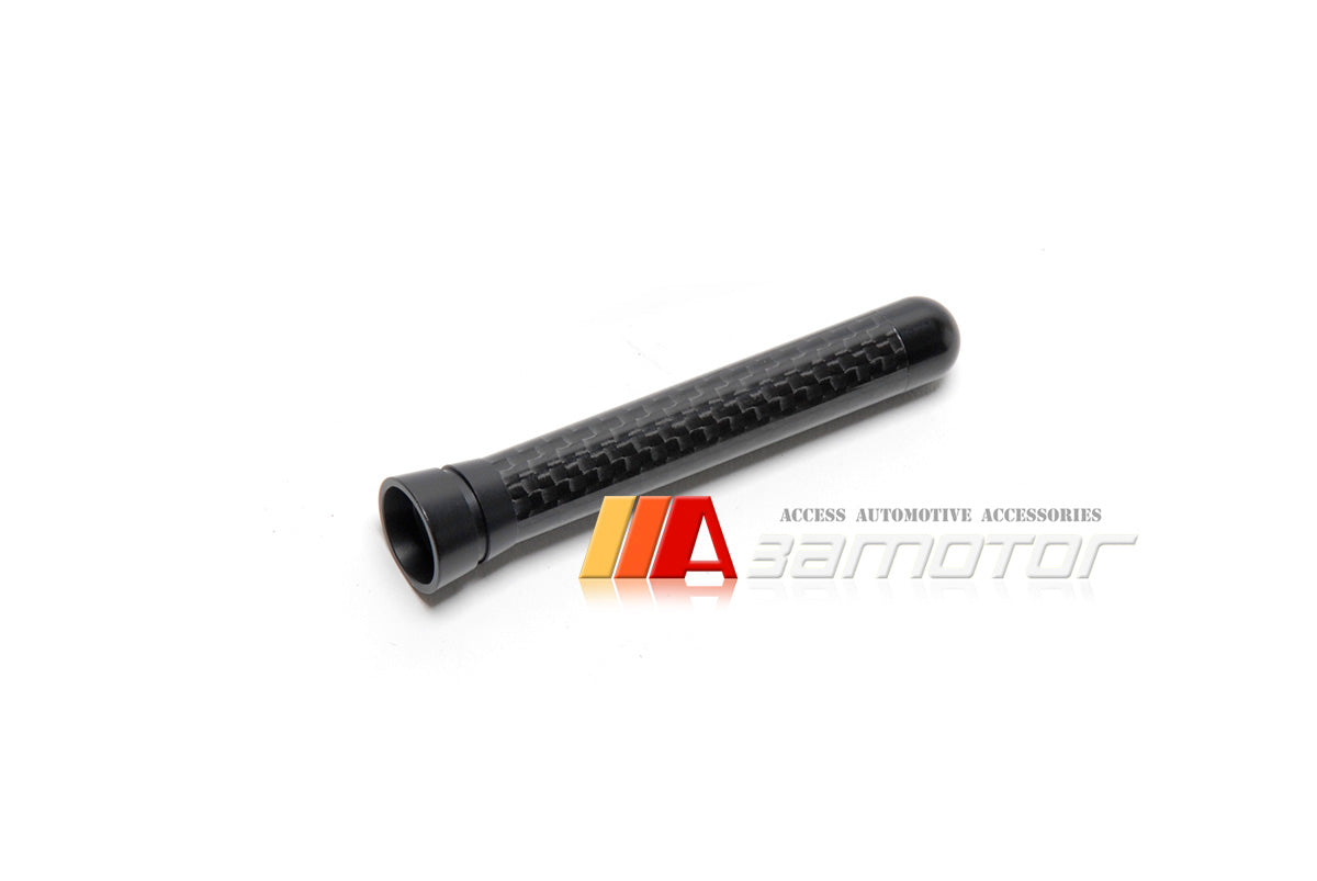 Dry Carbon Fiber 3" Roof Antenna Kit BLACK fit for Mitsubishi Lancer Evolution EVO 7 / EVO 8 / EVO 9 / EVO 10