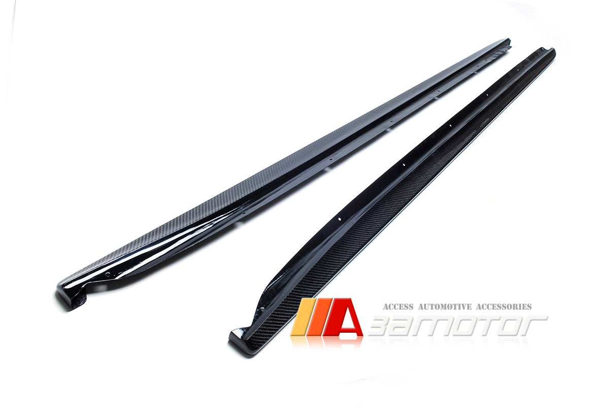 Carbon Fiber Side Skirt Extensions Set fit for 2012-2016 Scion FR-S ZN6 / Subaru BRZ