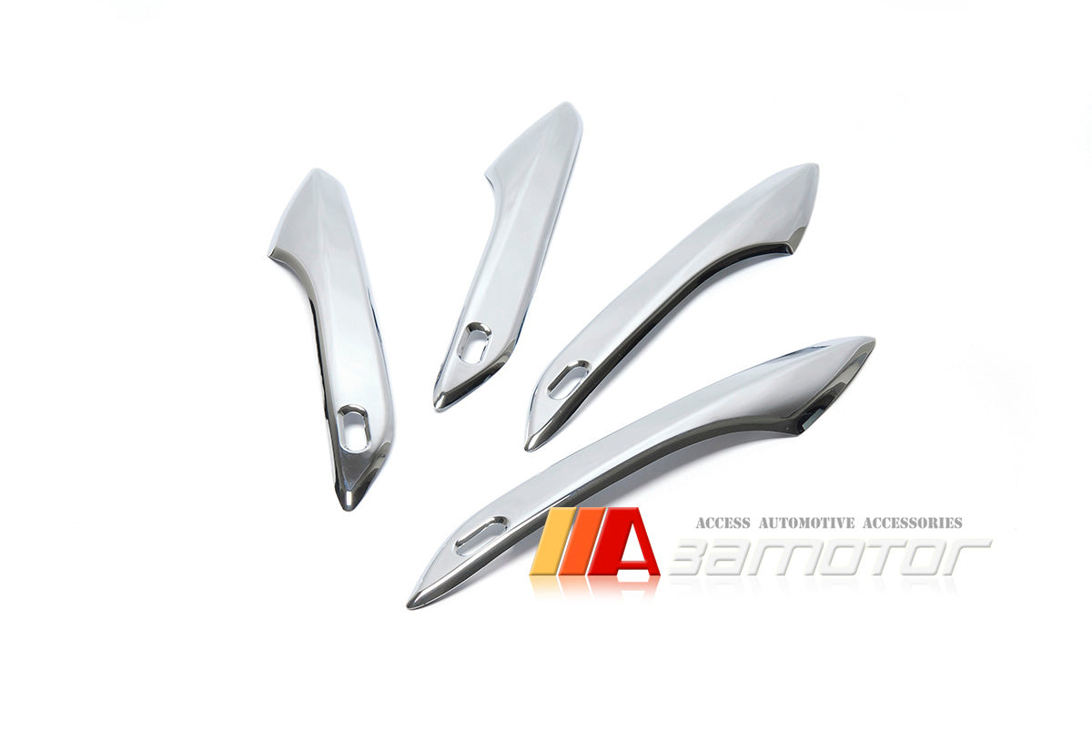 Chrome Door Handle Bar Trim Covers 4 PCS Set fit for 2015-2017 LEXUS NX200t NX 300H