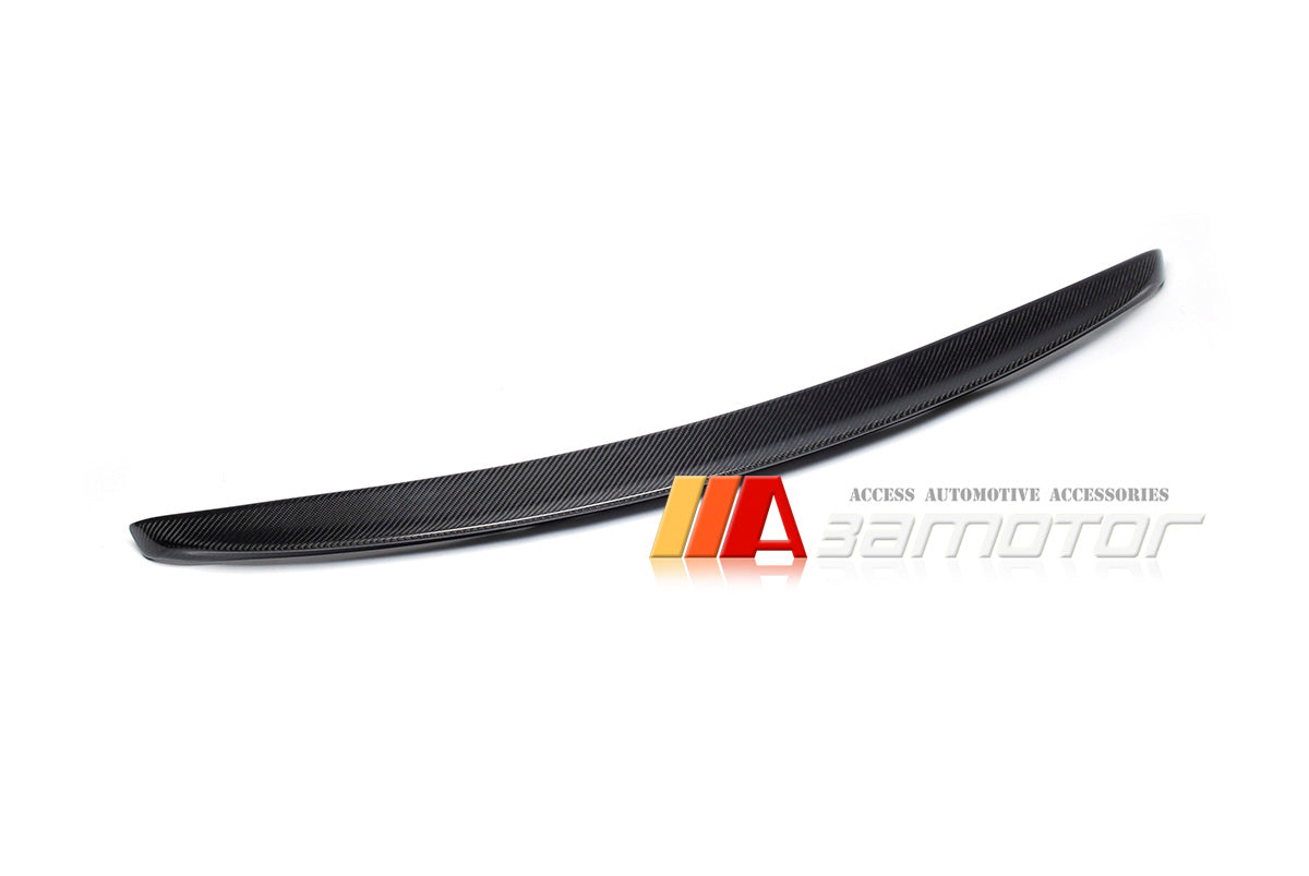 Carbon Fiber Rear Trunk Spoiler Wing fits 2011-2016 Mercedes W212 E-Class Sedan