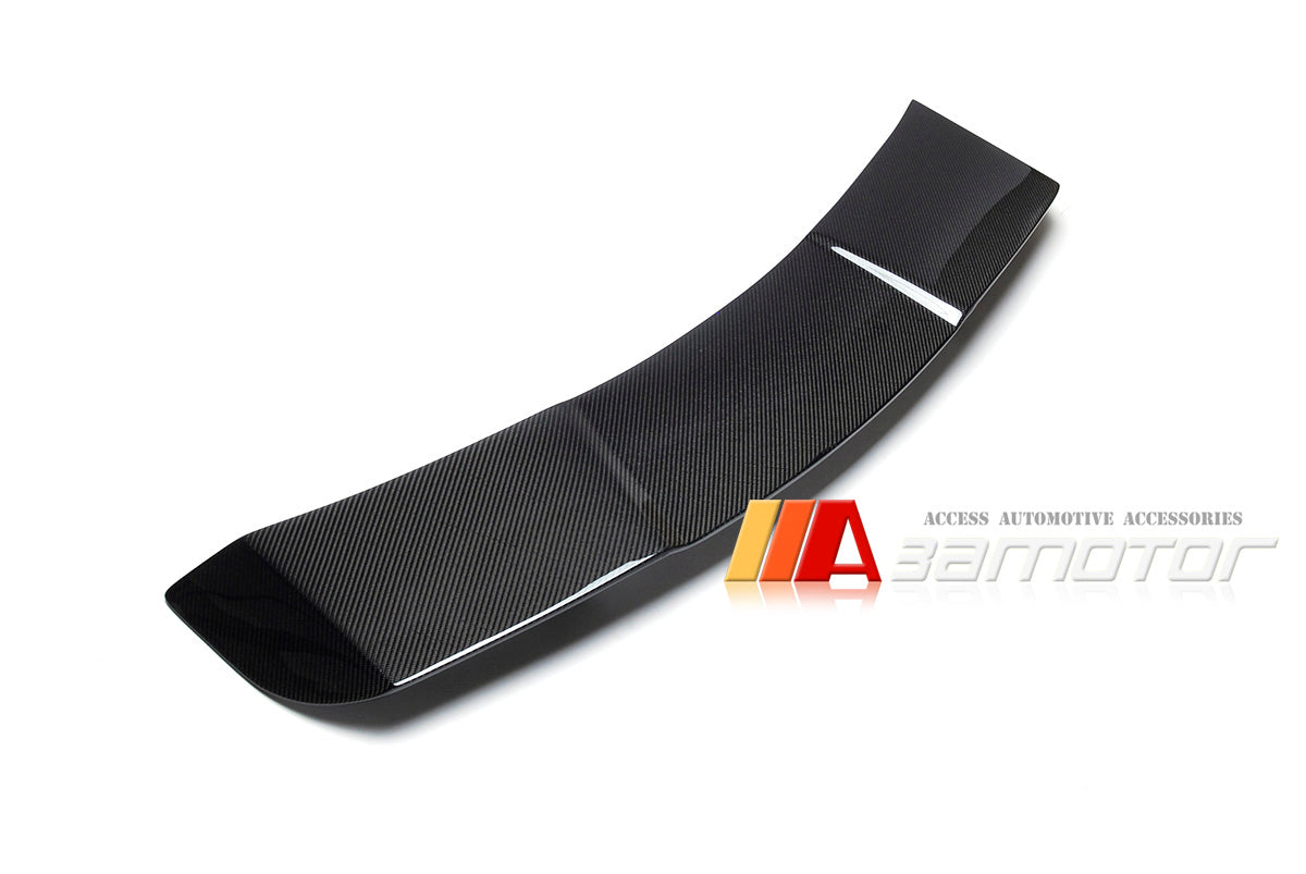 Carbon Fiber R Rear Trunk Spoiler Wing fit for 2013-2017 Mercedes W176 A-Class Hatchback