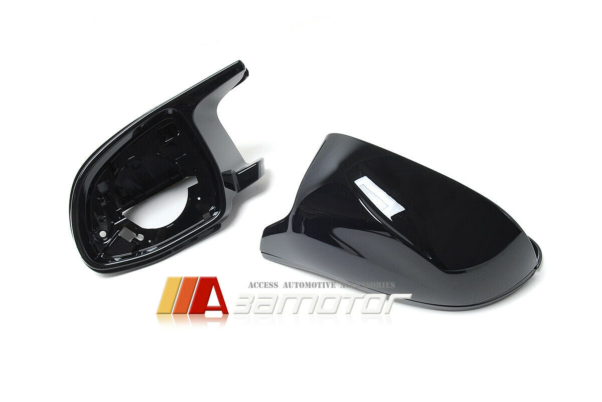 Replacement Gloss Black Side Mirror Covers Set fits BMW X3 G01 / X4 G02 / X5 G05 / X6 G06 / X7 G07