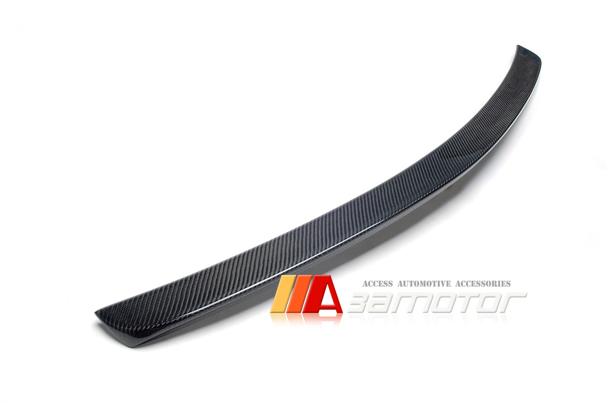 Carbon Fiber Rear Trunk Spoiler Wing fit for 2012-2015 Mercedes C204 C-Class Coupe