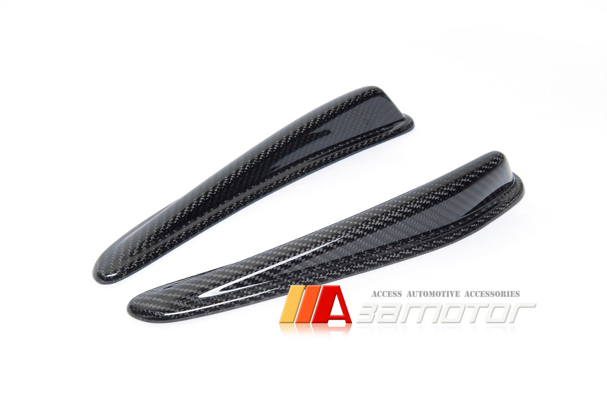 Carbon Fiber Front Bumper Canards 2PC Set fit for 2015-2020 Subaru Impreza WRX