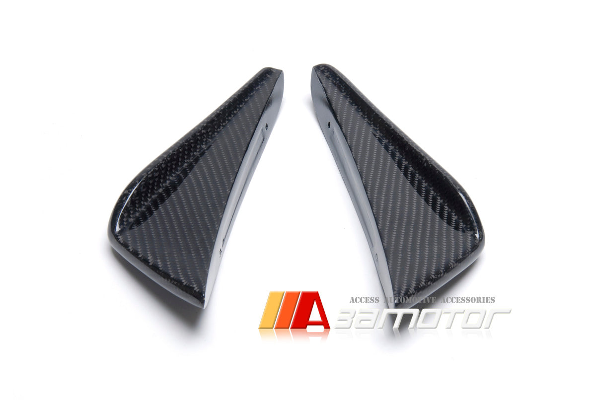 Carbon Fiber Front Bumper Side Canards Set fit for Mitsubishi Lancer Evolution IX EVO 9 CT9A