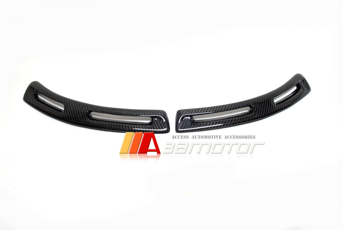 Carbon Fiber V Front Fender Wing Side Vents Set fit for Mitsubishi Lancer Evolution X EVO 10