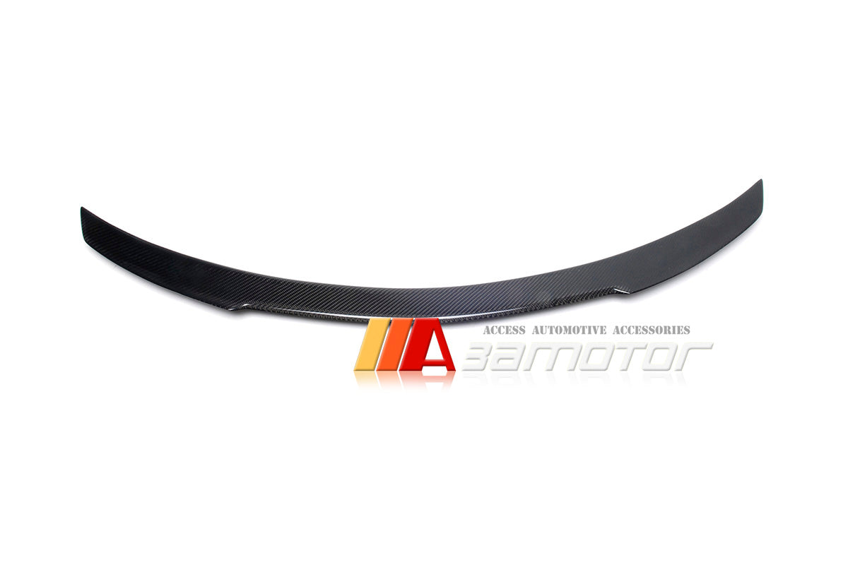 Carbon Fiber V Rear Trunk Spoiler Wing fit for 2016-2021 Mercedes W205 C-Class Sedan