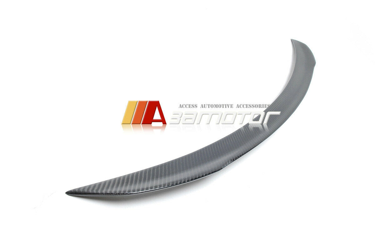 Carbon Fiber Rear Trunk Spoiler Wing fits 2019-2023 Mercedes V177 A-Class Sedan