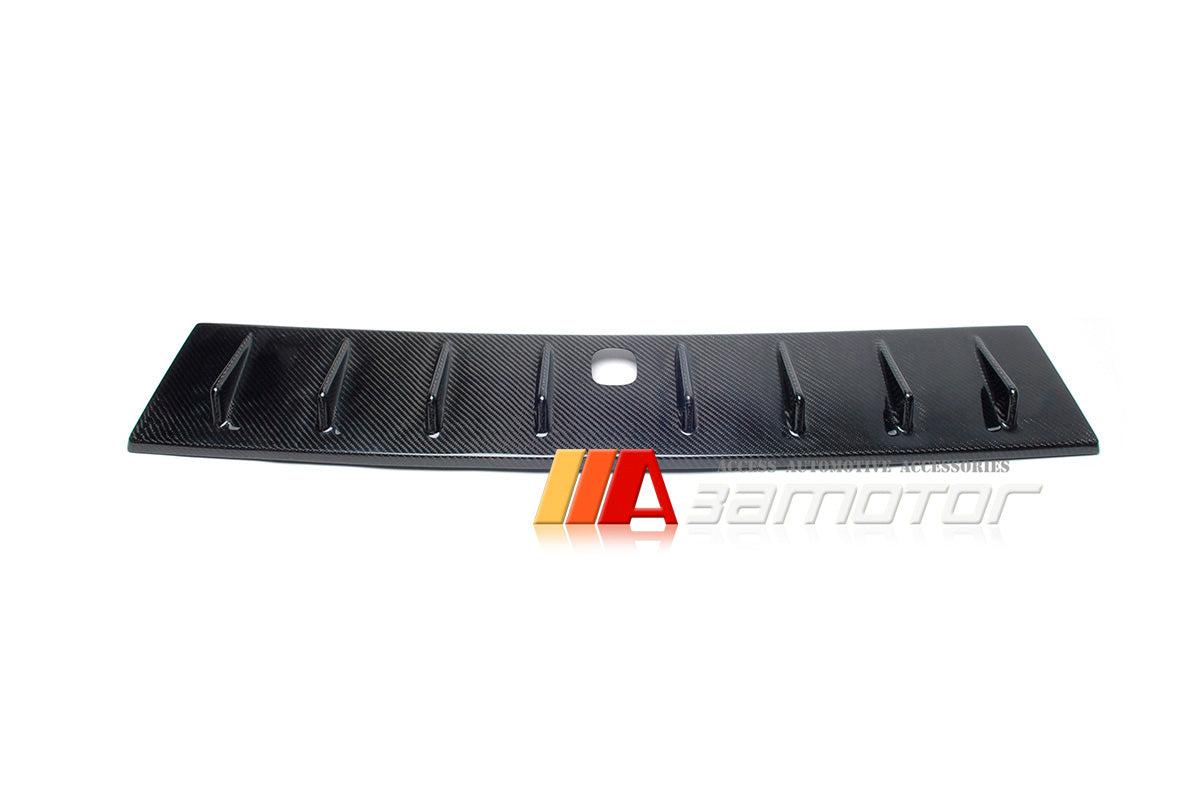 Carbon Fiber Vortex Generator Roof Spoiler fit for Mitsubishi Lancer Evolution X EVO 10 Flat Roof w/ Antenna Base 5x6cm