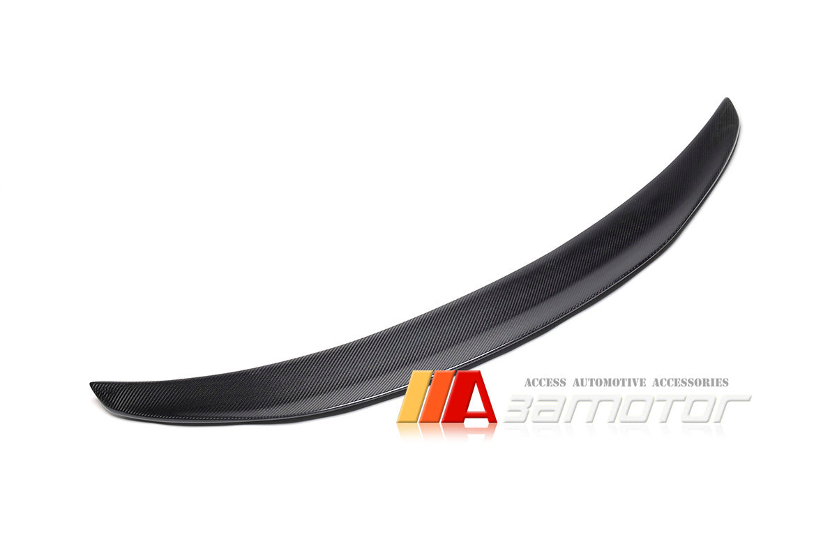 Carbon Fiber P Rear Trunk Spoiler Wing fit for 2016-2021 Mercedes W205 C-Class Sedan