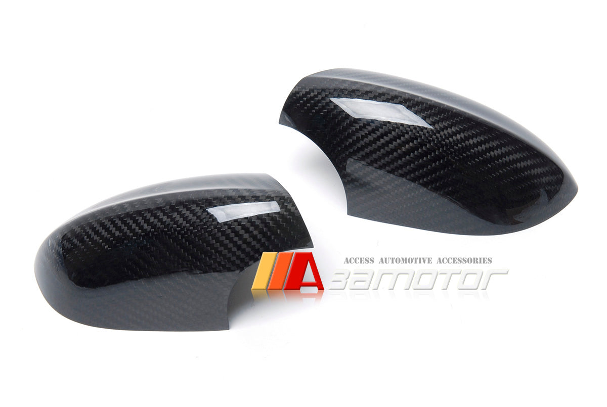Dry Carbon Fiber Side Mirror Cap Cover Trims Set fit for 2008-2013 BMW E90 M3 / E92 M3 / E93 M3