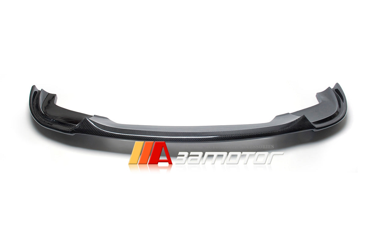 Carbon Fiber Front Bumper Lip Spoiler fit for 2004-2010 BMW E60 / E61 5-Series M Sport