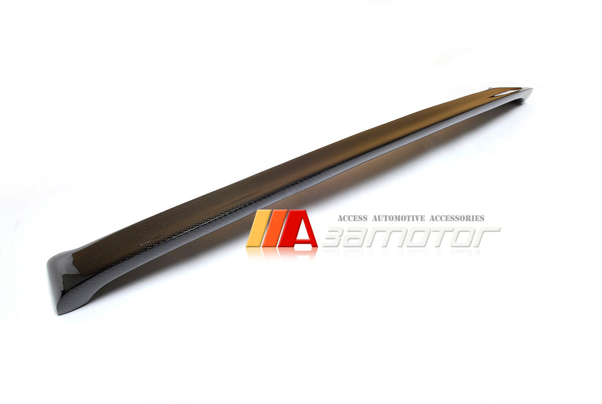 Carbon Fiber H Window Roof Spoiler fit for 2011-2016 BMW F10 5-Series Sedan