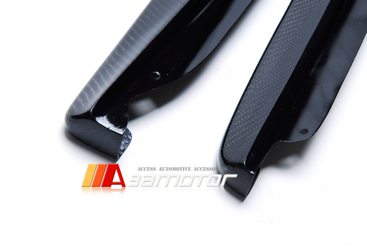 Carbon Fiber Side Skirt Extensions Set fit for 2012-2016 Scion FR-S ZN6 / Subaru BRZ