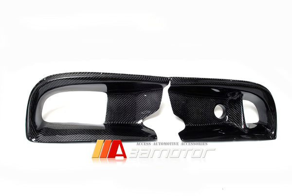 LANCER EVO 8 CARBON FIBRE FRONT BUMPER AIR VENT KIT LANCER EVO 8 CARBON FIBRE FRONT BUMPER AIR VENT KIT