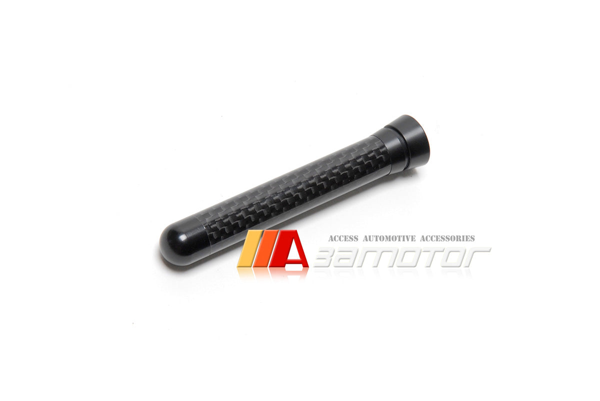 Dry Carbon Fiber 3" Roof Antenna Kit BLACK fit for Mitsubishi Lancer Evolution EVO 7 / EVO 8 / EVO 9 / EVO 10