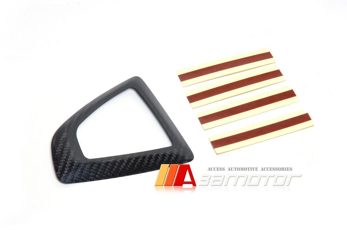 Shift Surround Trim Carbon Fiber Cover fit for BMW F20 / F22 / F23 / F30 / F31 / F32 / F33 LHD