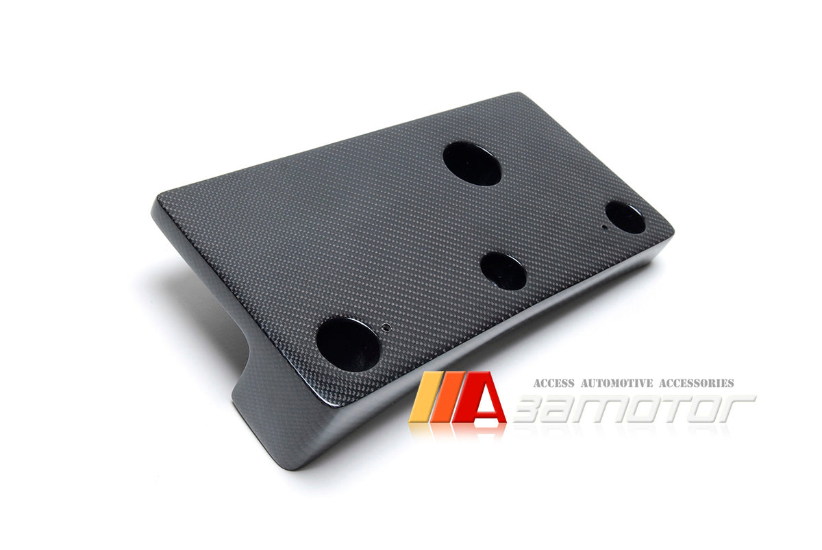 Carbon Fiber Front Number License Plate Bracket fit for Mitsubishi Lancer Evolution IX EVO 9