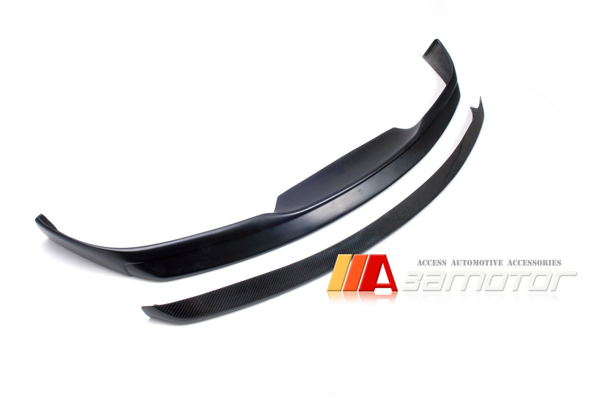 Carbon Fiber Front Bumper Lip Spoiler 2PCS fit for 2001-2006 BMW E46 M3