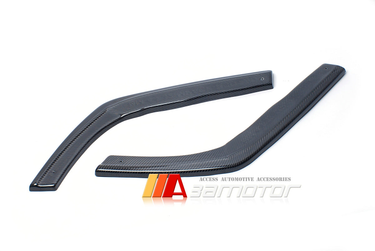 Carbon Fiber MP Rear Bumper Extensions Set fit for 2014-2019 BMW F32 / F33 / F36 4-Series M Sport