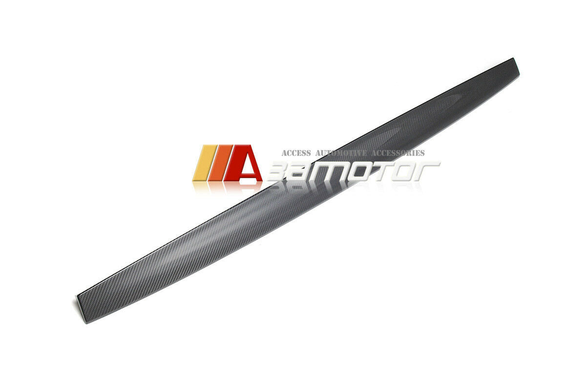 Dry Carbon Fiber Interior Dash Panel Cover Trim fit for 2017-2023 Tesla Model 3