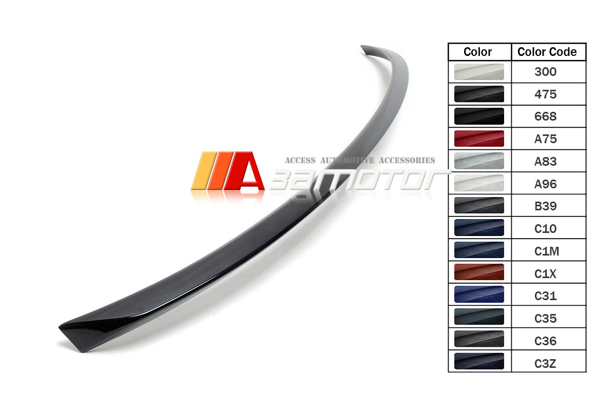 3AMOTOR Pre-Painted Rear Trunk Spoiler Wing OE Style fits 2019-2023 BMW G20 3-Series Sedan / G80 M3